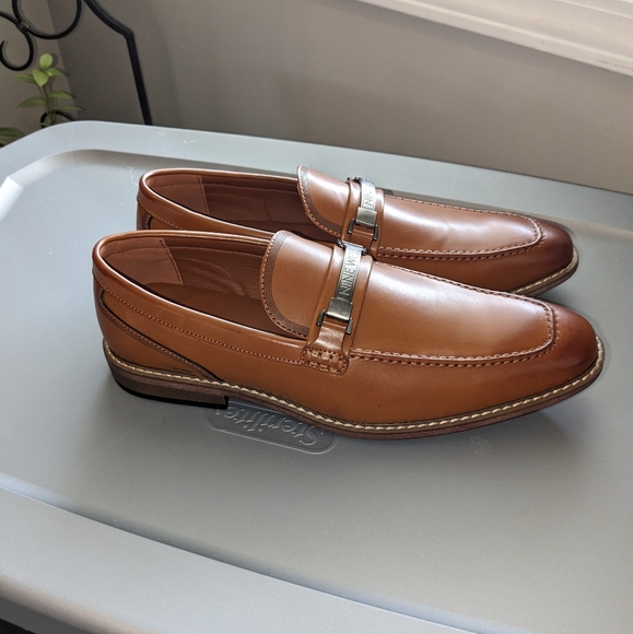 Nine West Men\'s Keato Loafer Dress Shoes Brown Size 10.5 US NEW main image 4